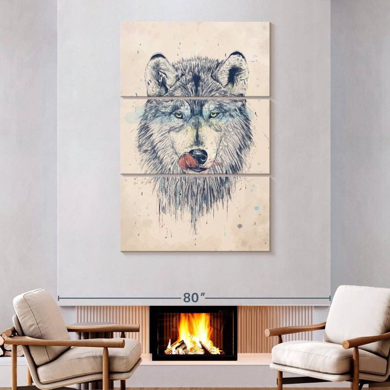 Brampt Dinner Time, 74" H x 48" W