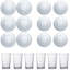 Duralex Lys 18 Piece Dinnerware gift Set, Service for 6