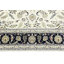 Tapis oriental crème crème 8 x 10 Indo-Nain