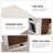 6-tier Multi-functional Shoe Cabinet With Umbrella Racks For Storage-1511588219