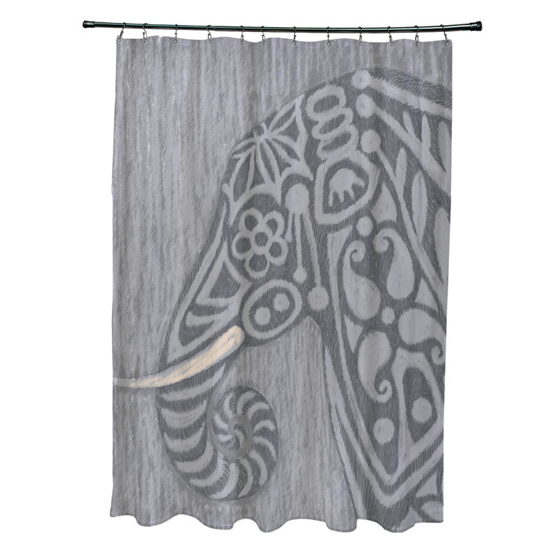 Rideau de douche simple print Essehoul