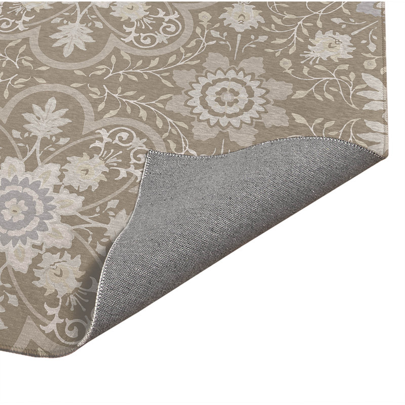 Tapis de lessive Skyler, Taupe, Rectangle 4pi x 6 pi