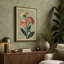 Carnation Arrangement Botanical - Wrapped Canvas-1555817808-1555817815
