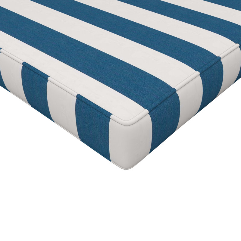 Coussin de chaise longue d'extérieur Sunbrella®, 23 po x 75 po, Sunbrella® régate Cabana