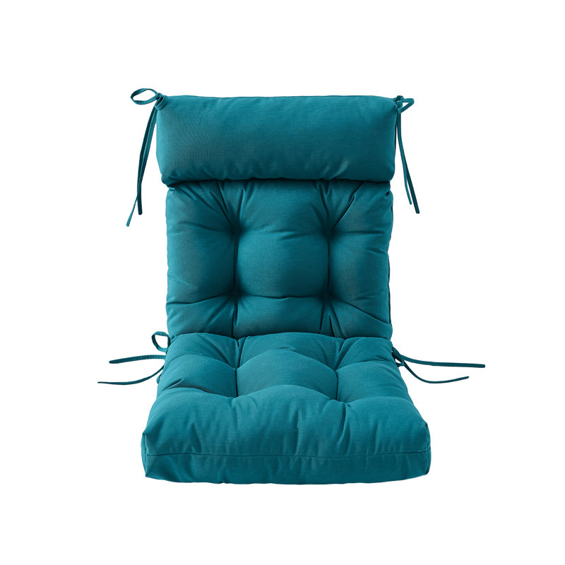 Cassella Outdoor 4'' Seat Cushion, Peacock Blue