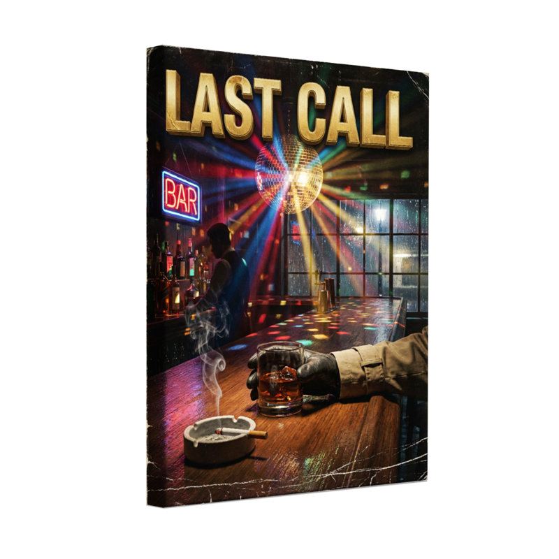 Cendrier pour boisson Fashion Last Call, H 16 po x l 24 po
