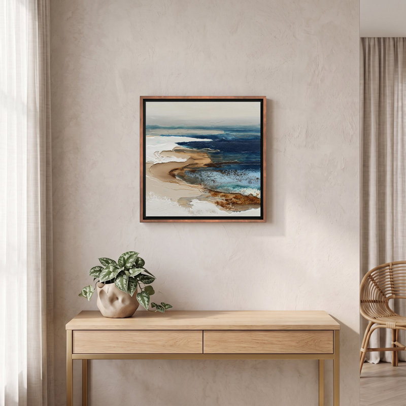 Tide and Terrain, 20" H x 20" W