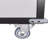 Locking Garage Storage Cabinet with Wheels & Adjustable Shelves