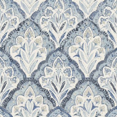 Alia Damask Double Roll