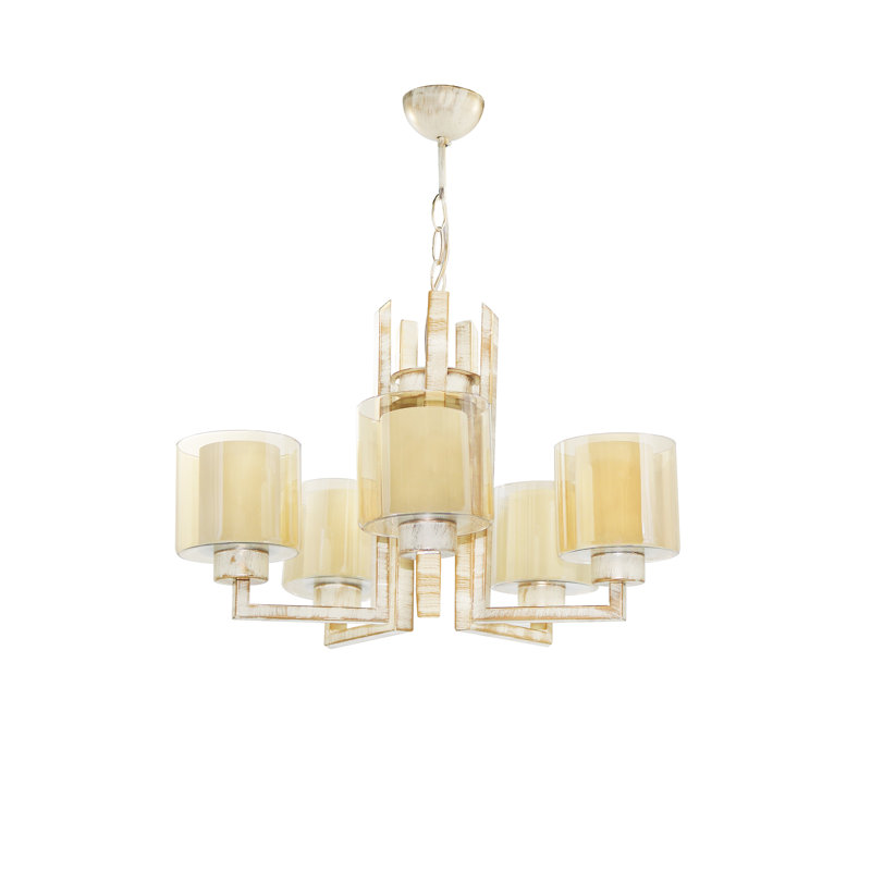 Abrienda 5 - Light Chandelier, Beige, Cream