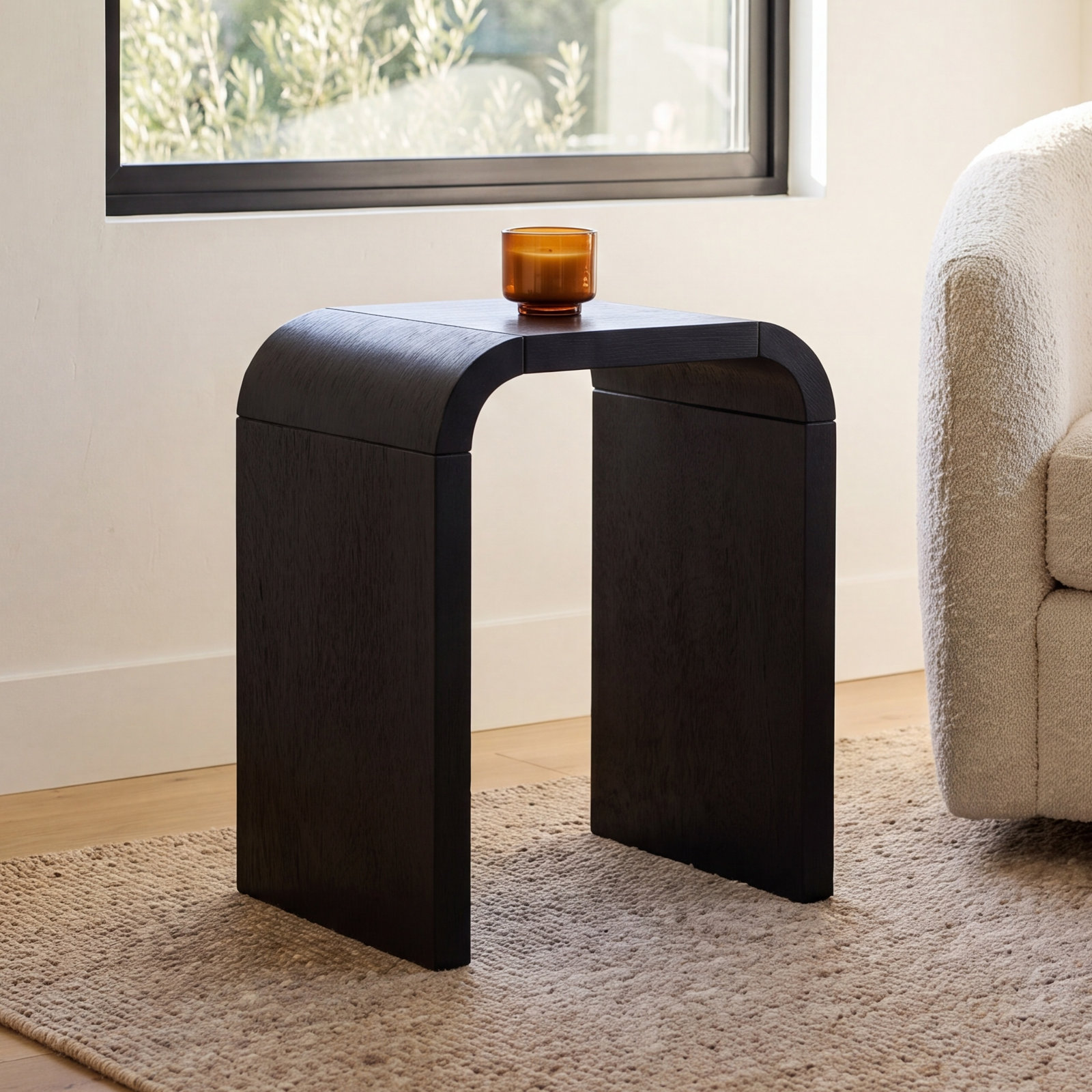 End Table, Black