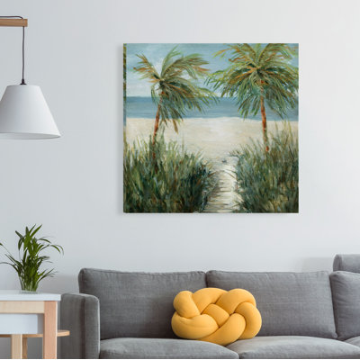 Plage de sable - peinture