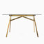 BUREAU EN VERRE