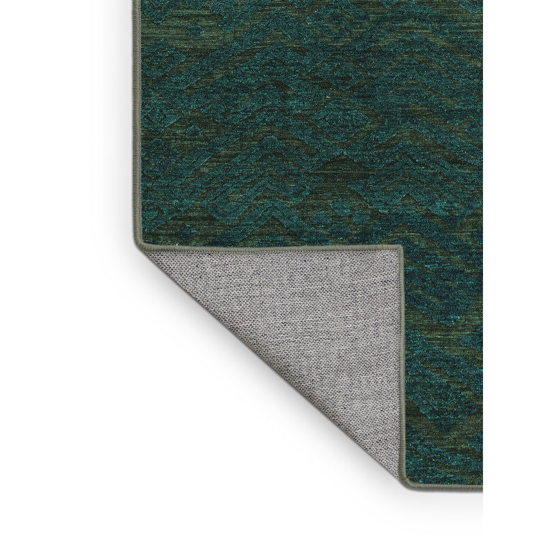 Laterrious Washable Abstract Indoor Rug, Rectangle 5' x 8'