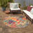 Jacoria Multicolor Indoor/Outdoor High-Low Performance Area Rug-353167573