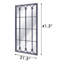Miroir d'appoint mural Levi