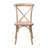 Arquit Stackable Cross-Back Wooden Bistro Chair-125313788-125324606