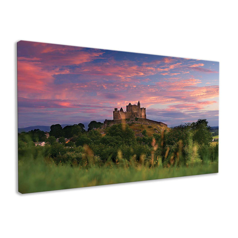 Rock Of Cashel Ireland - Wrapped Canvas Print, 31cm H x 51cm W