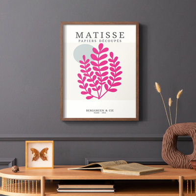 Matisse CD XXI, reproduction encadrée - bois massif