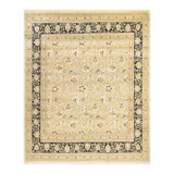Classic One-of-a-Kind 8' 3" X 8' 9" Hand Knotted Area Rug