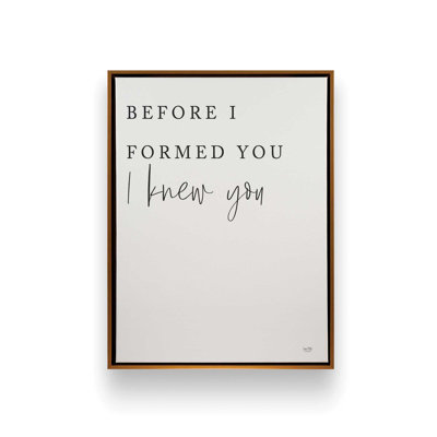 «I Knew You Set 1 of 2» par Lux + Me Designs, reproduction d'art