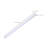 LED 2 Foot Strip Light 10 Watts 27K/30K/35K/40K/50K CCT Selectable White Finish 120-277 Volt