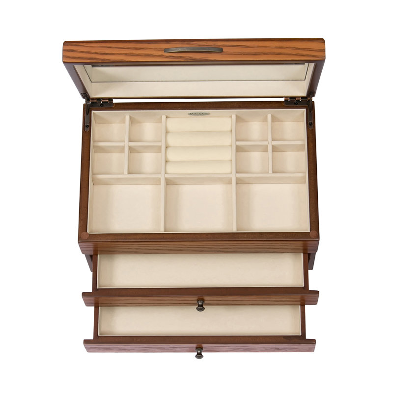 Selma Wood Jewelry Box +