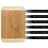 Two Tone Bamboo Cutting Board- Extra Thick, Eco Friendly and Antibacterial Chopping and Serving Board with Juice Groove 18x12x.75 by Classic Cuisine-23813238