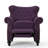 Accented Push Back Recliner Chair with Rolled Arms, Enjoy Cocooning Comfort-1680525152