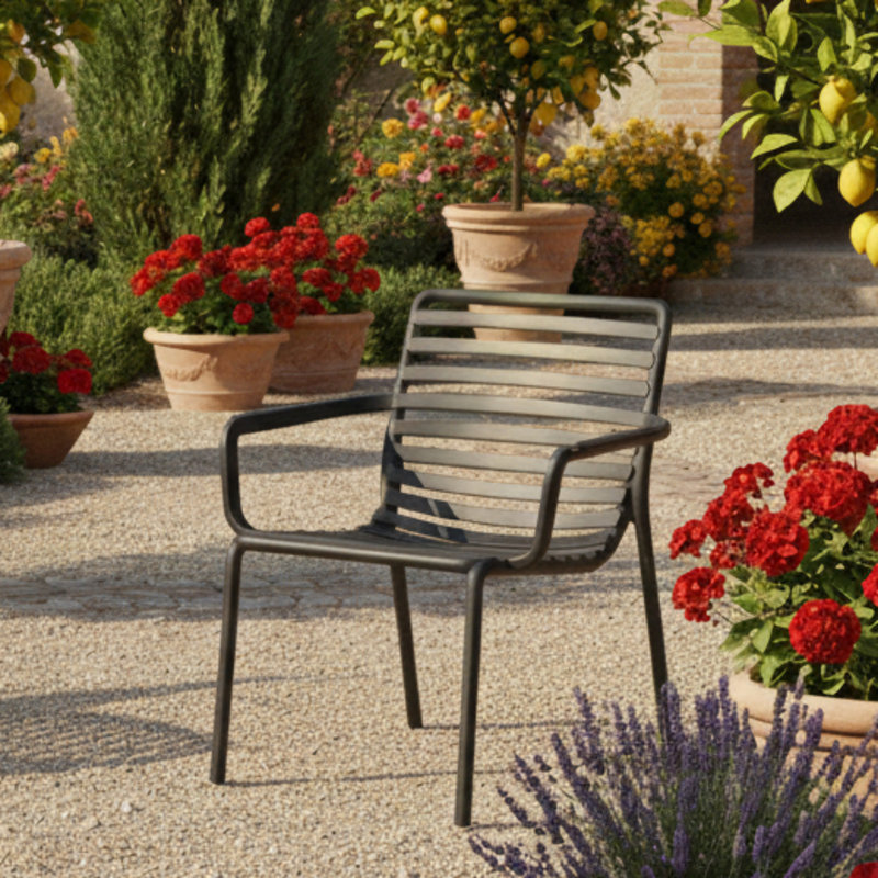 Outdoor Lounge Chair, Green
