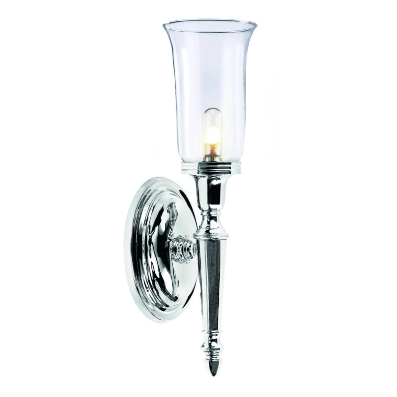 Thornsberry 1-Light Wallchiere, Polished Chrome