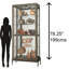 Ansel II 35.75'' Wide Curio Cabinet