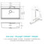 Évier de cuisine en composite de quartz blanc 33 po x 22 po - breloque cascade, robinet coulissant et agrégations d'accessoires assorties pour station de travail encastrée de 33 po x 22 po, polyvalence et combinaisons variées