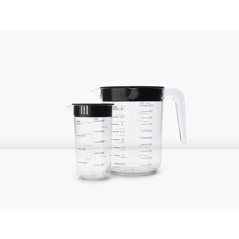 Brabantia Tasty+ Measuring Jug Set Of 2