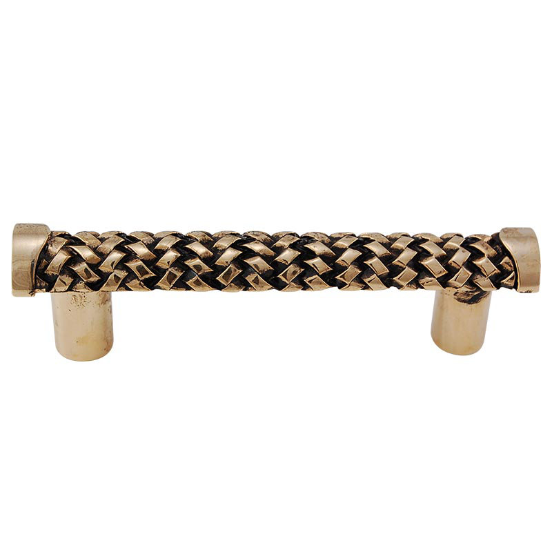 Cestino Bar / Handle Pull, Antique Gold