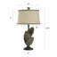 Lampe de table en bronze / gris 33,5 "Frankfield Wentworth