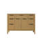 Meuble-lavabo simple 48 po en teck miel-588349377-588349406