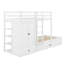 Lit superposé simple avec garde-robe Kadden Kids-1870327847