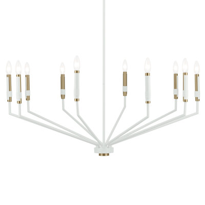 38.25" 10-Light Chandelier