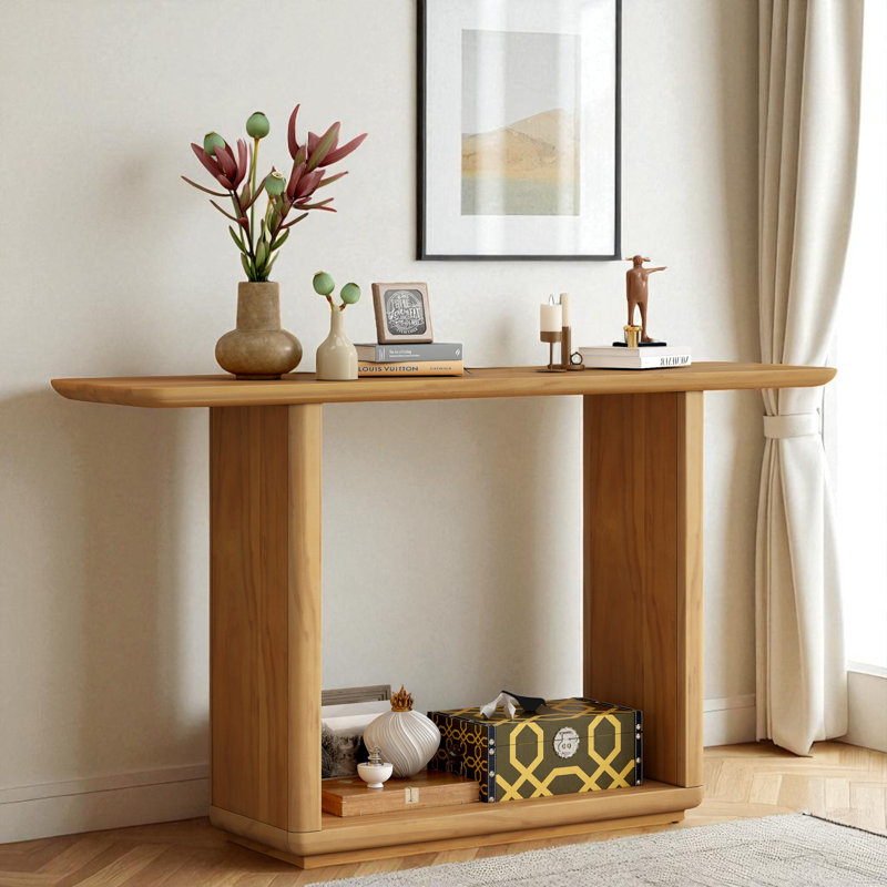 59.83" Console Table, Brown