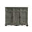 Light gray Solid Wood Shoe Storage Bench-434554824