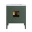 Ensemble de meuble-lavabo autoportant avec poignées et plateau en marbre d'ingénierie-41770053-41770055
