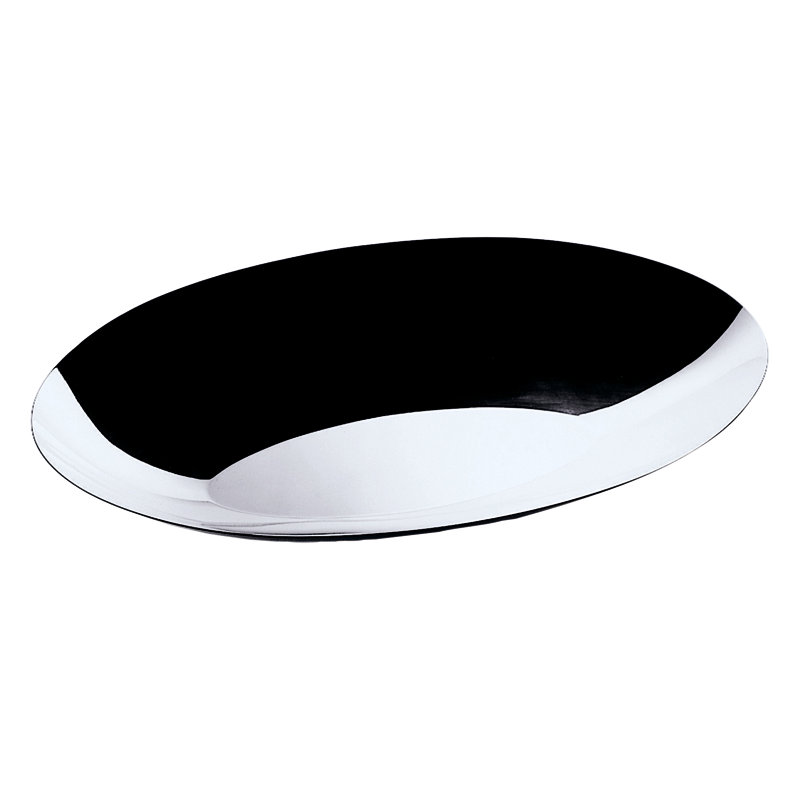 Stainless Steel Serving Bowl, 20" H x 20" W, Silver