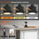 Emidia Standard Ceiling Fan with LED Lights Indoor