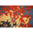 Blue Abstract Oriental Area Rug 8x10