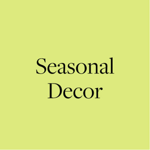 Save on Seasonal Decor