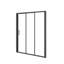56-60"W x 70"H Framed Sliding Shower Door - Adjustable Width & Reversible Installation