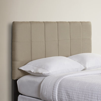 Muni Upholstered Faux Leather Panel Headboard