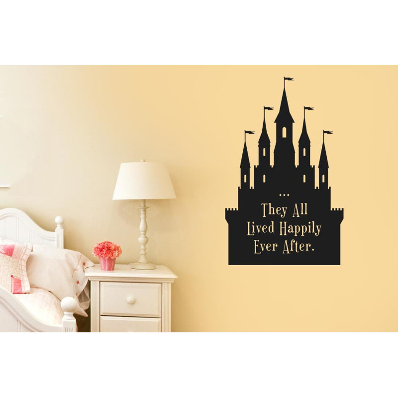 Non-Wall Damaging Wall Decal, Black