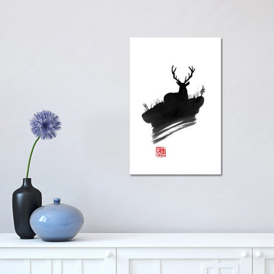 Deer by Péchane - Print on Canvas